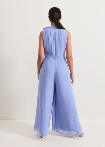 Phase Eight Petite Lucie Jumpsuit Blue USA | 0914263-HV